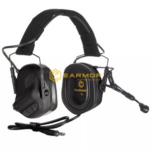 EARMOR EARMOR taktický headset M32 PLUS - Černá