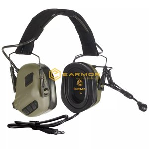 EARMOR EARMOR taktický headset M32 PLUS - Zelená (Foliage Green)