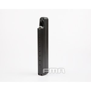 FMA Plastový obal na baterie CR123 ve tvaru zásobníku - černý