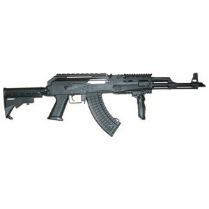 CYMA AK47 Tactical s výsuvnou pažbou celokov (kovový mechabox) CM039C