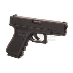 UMAREX Glock 19 CO2 - kovový pevný závěr - černý (Glock Licensed)