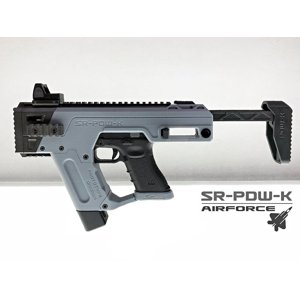 SRU SRU - Airsoft PDW-K Conversion Kit pro Glock - Šedý