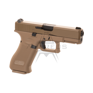 UMAREX Glock 19X - kovový závěr, blowback - pískový (Glock Licensed)