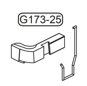 GHK Záchyt zásobníku pro GHK Glock 17 (G173-25)