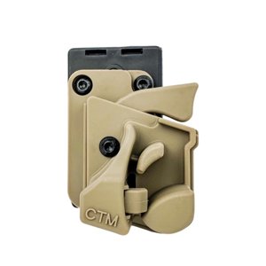 CTM TAC CTM Opaskové plastové pouzdro / holster pro AAP01 - Pískové