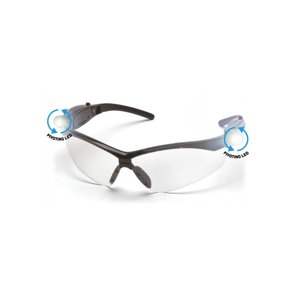 PYRAMEX Ochranné brýle PMXTREME LED ESB6310STPLED, nemlživé - čiré