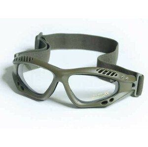 Miltec Brýle Commando AIR - olivové - čiré