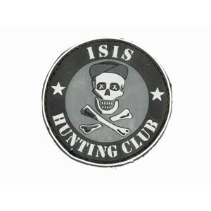 Plastové 3D patche Patch PVC 3D ISIS Hunting Club