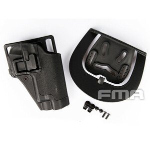 FMA Opaskové plastové pouzdro - holster pro SIG P226/228, černé