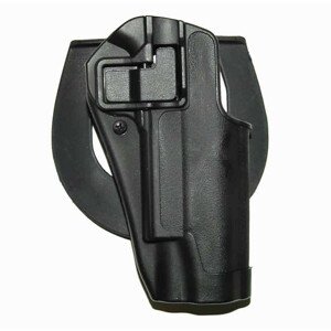 FMA Opaskové plastové pouzdro - holster pro M1911, černé