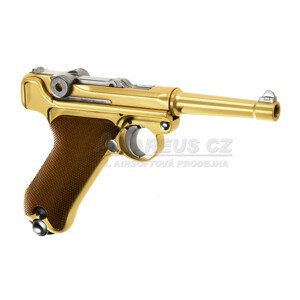 WE Luger P08 (4 Inch) - zlatá