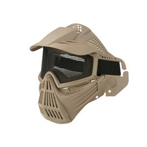 Wosport Precizní ochranná maska síťovaná Transformer V1, písková