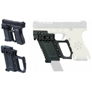 Wosport Taktický KIT GB-37 s RIS pro náhradní zásobník pro Glock 17/18/19 - černý