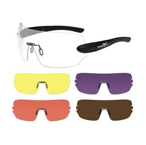 WILEY X Brýle DETECTION clear/yellow/orange/purple/copper-MATTE BLACK